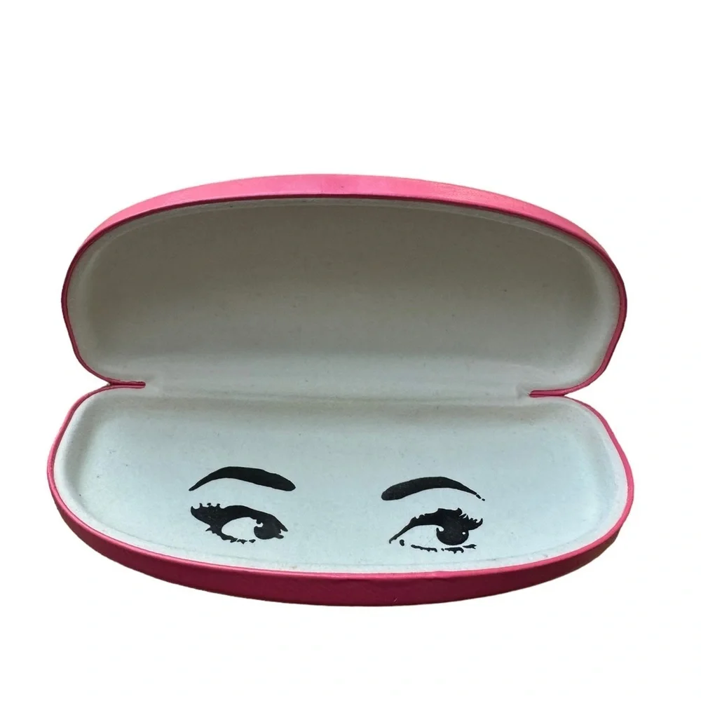 Kate Spade Pink Clam Shell Eyeglass Case